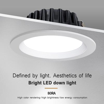 Dimmbare LED Downlight Einbau Decke Lampe 7W 10W 12W 15W Scheinwerfer Aluminium Spot Led Licht 110V 220V Innen Schlafzimmer Küche