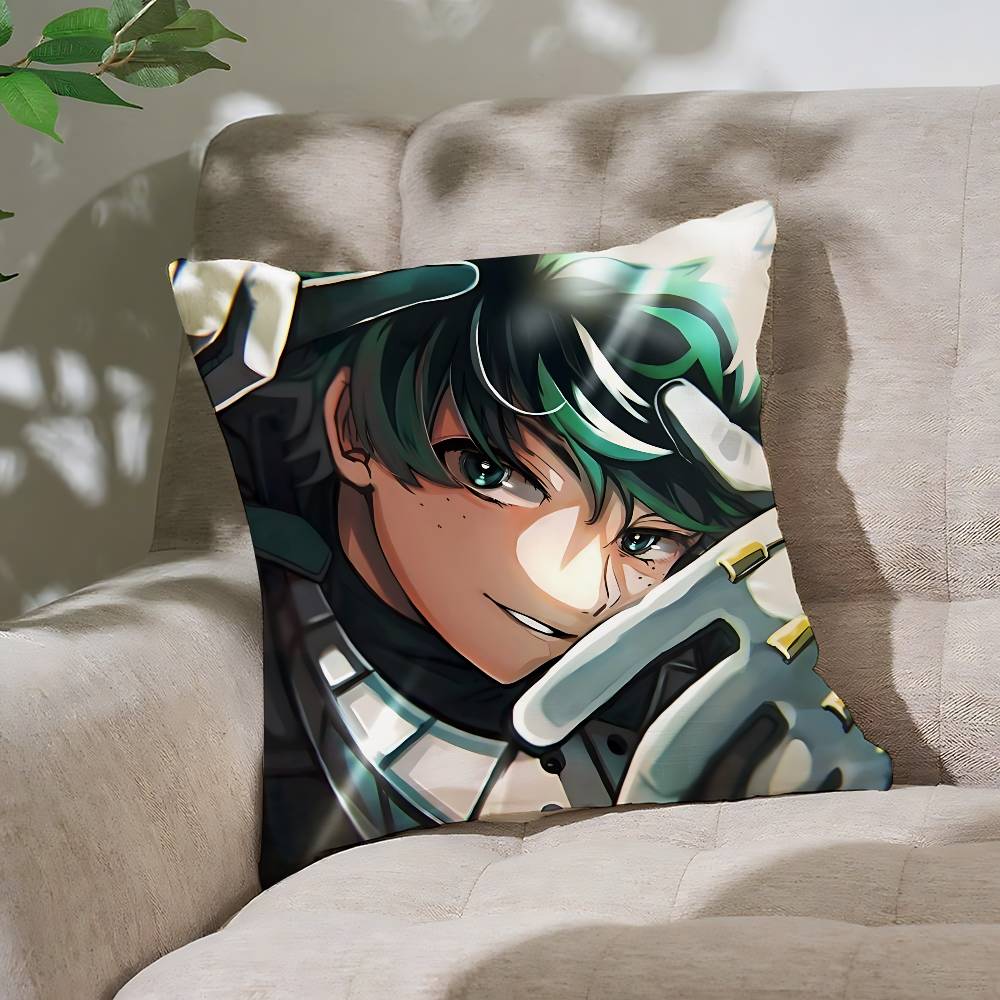 Cute Iizuku MidoriyaS Customizable Square Pillowcases Stylish And Soft Perfect For Beds Cars And Sofas