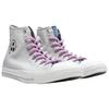 Naruto Shippuden X Converse Chuck Taylor All Star High Sasuke Unisex Sneakers Grey Fossilized Vintage-White A14837C