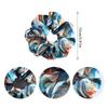 Korean Retro Fold Chiffon Scrunchies, Sweet Temperament Oversized Hair Band for Girls