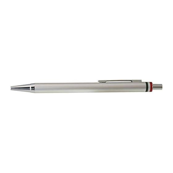 Orobianco Ballpoint Pen Freccia Cool Silver CT 1953401 HS
