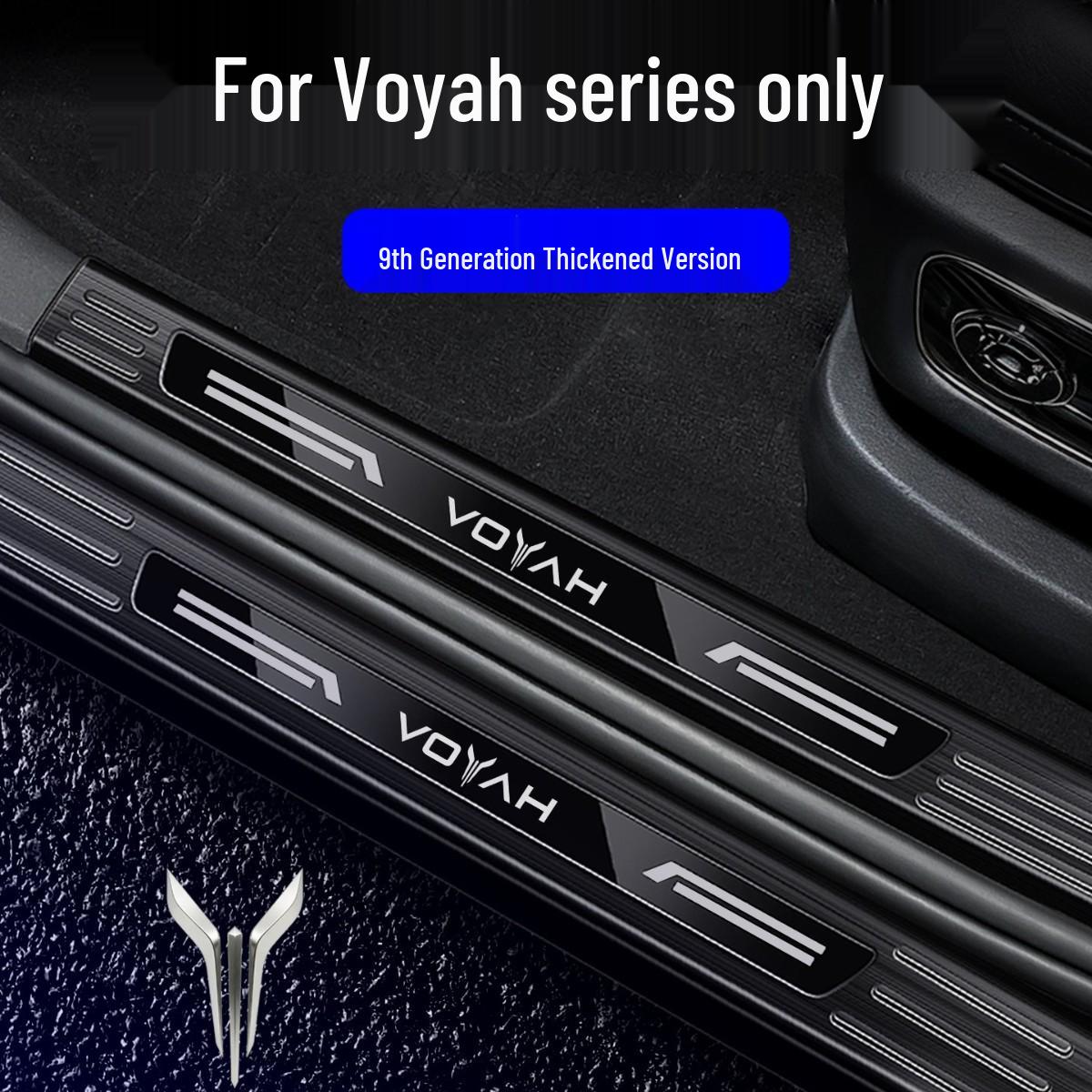 Voyah Tianshan Zhiguang Stainless Steel Dreamer+ Door Sill Protector for Zhiyin Protection. Trunk Guard