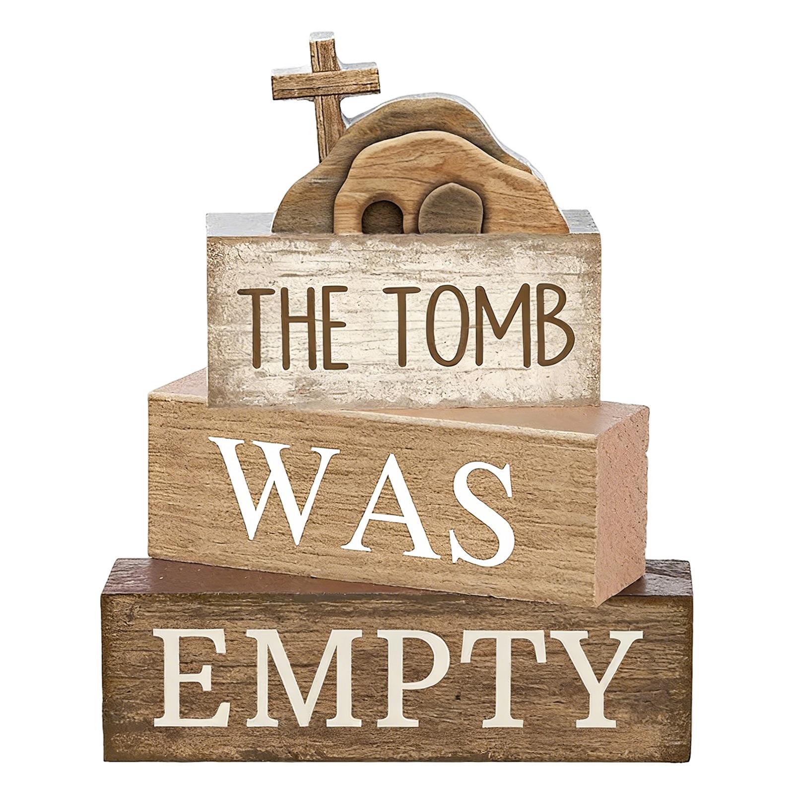 

Easter Wooden Ornament Creative Desktop Decoration One Size