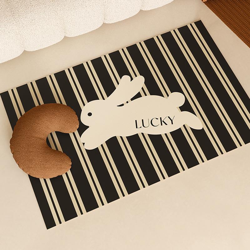 Cartoon Ins Wind Diatom Mud Mat Quick Drying Moisture-wicking Slip-resistant Carpet Bathroom Toilet Cooking Area Doorway Slip-resistant Mat