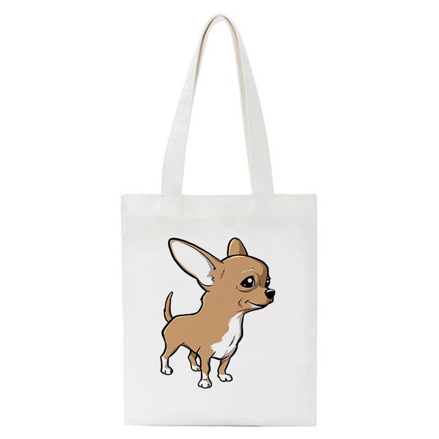 

Багаторазова сумка для покупок з милим цуценям. Жіноча полотняна сумочка. Сумки. Сумки. Сумки на плече. Kawaii. Bolsa De Compras. 29*32cm