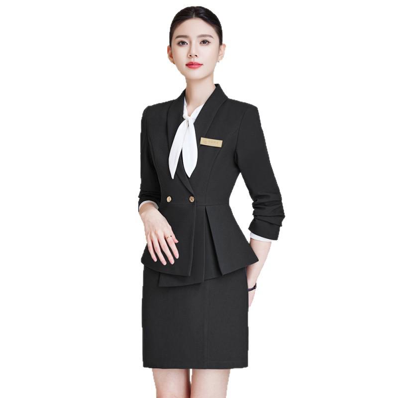 2025 Women's Professional Suit Set for Salon Receptionists & Aestheticians