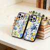 Amalfiküste Zitrone Handyhülle Für iPhone 17,16,15,14,13,12,11 Plus,Pro Max,XS,Bunte Silberne Handyhülle Funda Cover