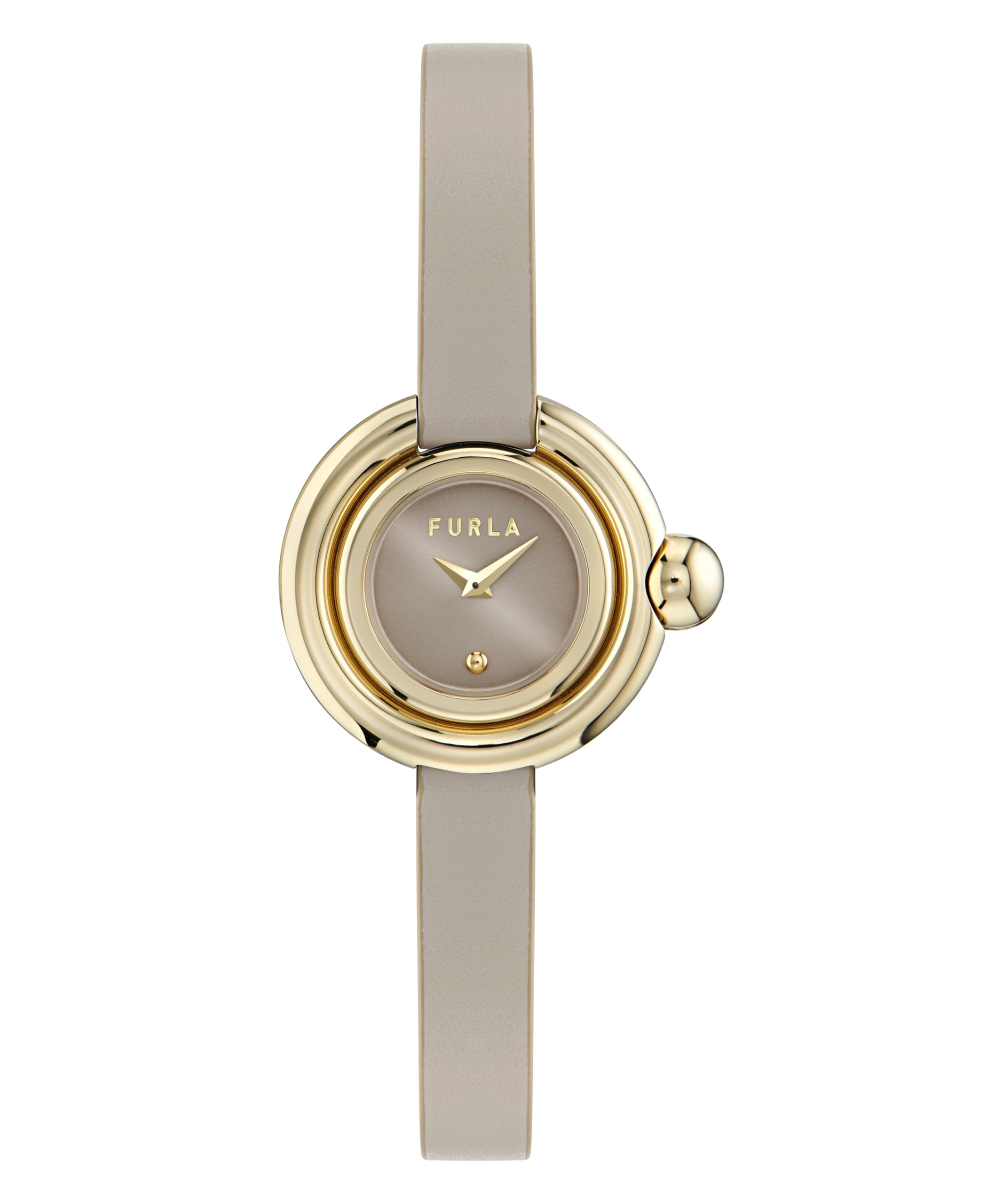 Furla Piercing 3 АТМ Водонепроницаемые Минеральные Бежевые [FURLA] Часы, Кварцевые, Ударопрочные, Стекло, Циферблат, WW00071003L2, Женские [Б/У] бежевый