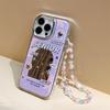 Zhitai iPhone 15, 16 Pro Case with Mirror and Diamond Chain for iPhone 12, 13 Pro, 14