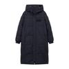 Winter men's and women's same warm cotton-padded clothes Korean version loose thickened cotton-padded clothes long knee-length down cotton-padde