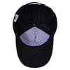 Pure Cotton Five-Panel Baseball Cap with Logo Embroidery, Breathable Sun Protection for Volunteer Activities