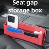 Car Seat Crevice Gaps Storage Box Seat Organizer Gap Slit Filler Holder For Wallet Phone Cigarette Slit Pocket Car Storag Box