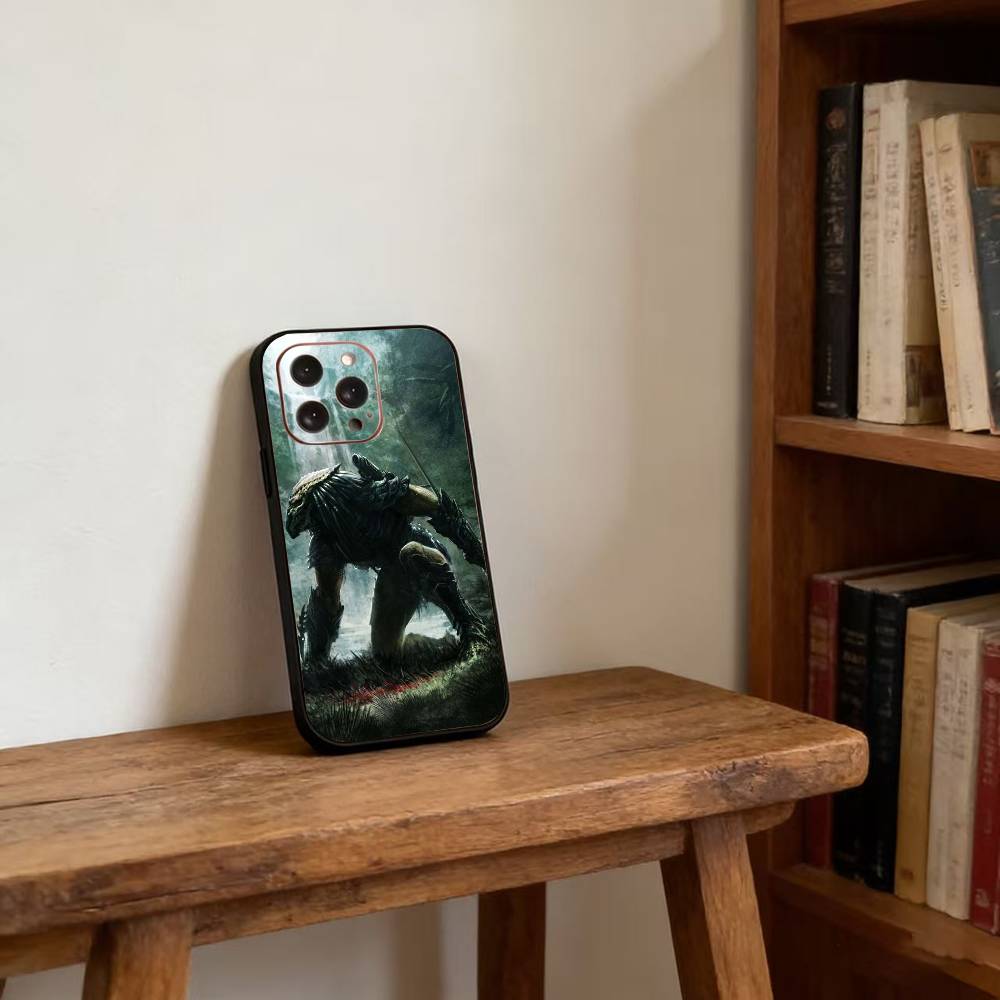 The P-Predator Phone Case For iPhone 17, 16,15,14,13,12,11 Plus,Pro Max, Others Soft Black Cover