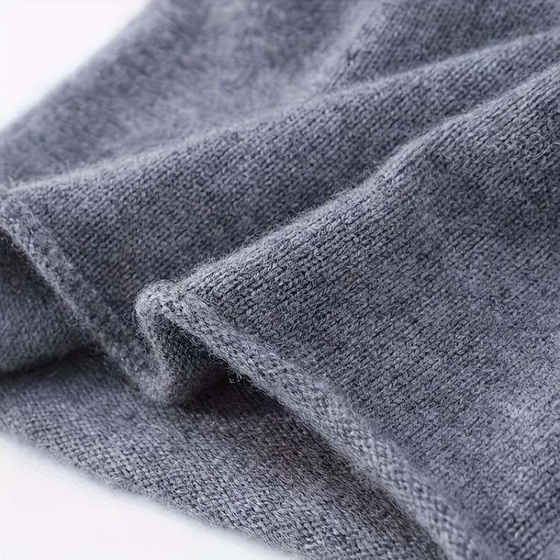 Luxuriöse Wollmütze - Herbst und Winter Warm, Elastisch, Atmungsaktiv, Geeignet für Männer und Frauen, Lässige Winterkopfbedeckung Mode Umschlagmütze
