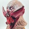 Bleeding Clown Latex Mask: Scary Halloween Vampire Elf Zombie Cosplay
