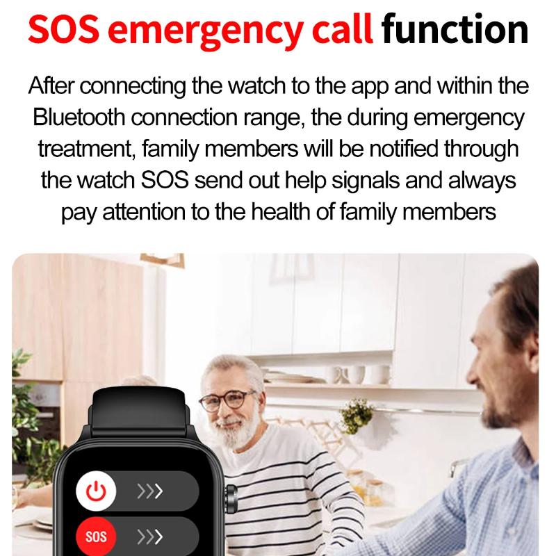 2025 New ECG+PPG Blood Fat Uric Acid Health Smartwatch Men Women Heart Rate Blood Pressure Bluetooth Call Smart Watch for IOS Android