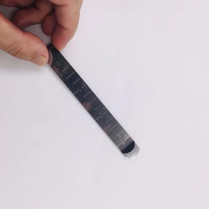 1/2/3Pcs Metal Sewing Crimping Clip Stainless Steel Sewing Clips For DIY Clothing Stitching Pinning Marking Quilting Ruler Tool