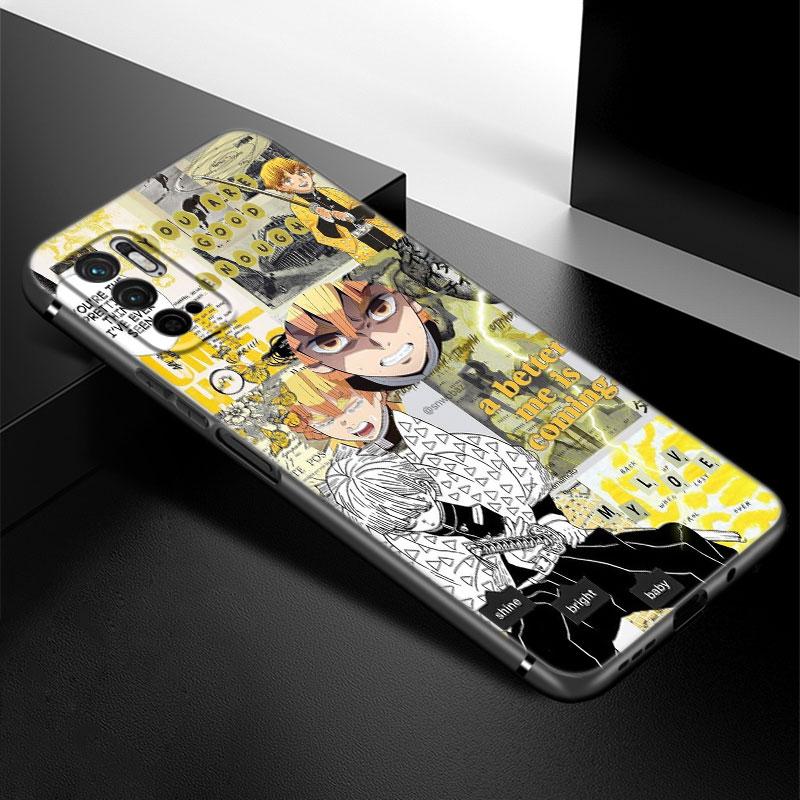 

Чехол для телефона Kimetsu No Yaiba Demon Slayer аниме для Xiaomi Redmi Note 7 8 9 10 Lite 11 11E 11T 12 Pro 11S 4G 10T 5G 8T 9S 10S Redmi Note 12 Pro 5G