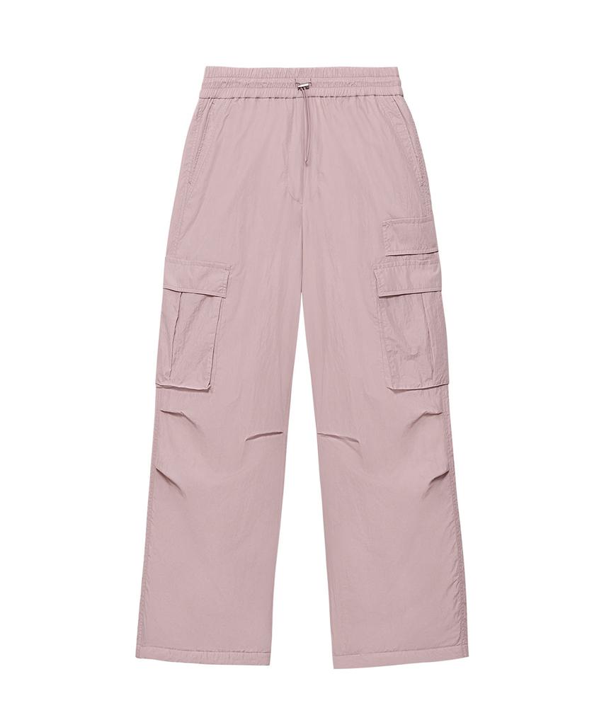 INSTANTFUNK Pleated Cargo Wide Pants