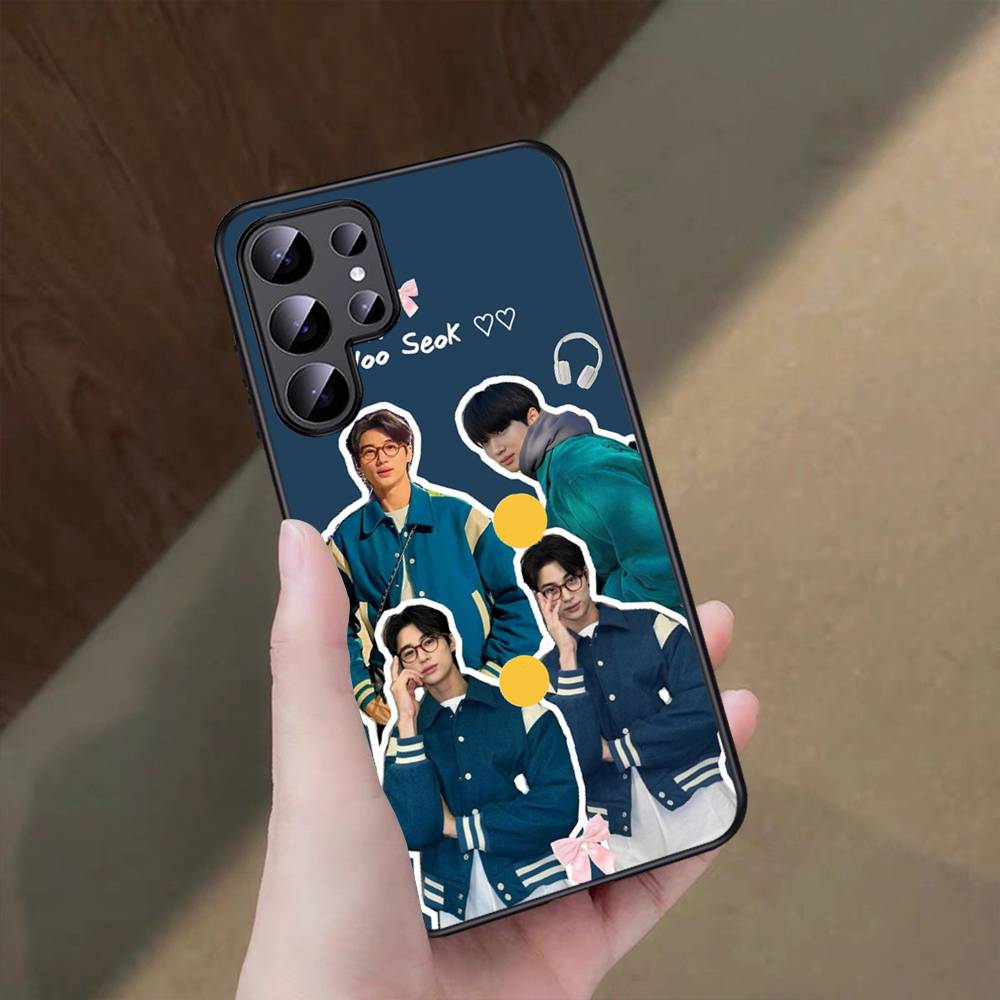Byeon Woo Seok Phone Case For Samsung S 24 fe 25 Ultra plus 20 lite 21 30 22 23 24 22 Ultra 5G Fundas