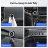 Car Hooks Mini Storage Hook Crystal Decoration Hook For Renault Clio Sandero Captur Megane R5 4 E-tech Scenic Austral Rafale QM6 Z555