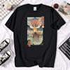 Funny Catzilla Japan Cat Kitten Lover Men T Shirt Male Casual Tees Summer Hombre Oversized Tee Harajuku Shirt Men Clothing