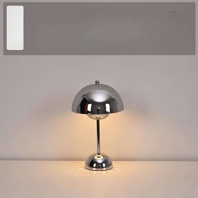 1Pc Rechargeable Flower Bud Table Lamp, Ambient Lamp, Bedroom Modern Simple and Atmospheric Table Lamp, Decorative Lamp