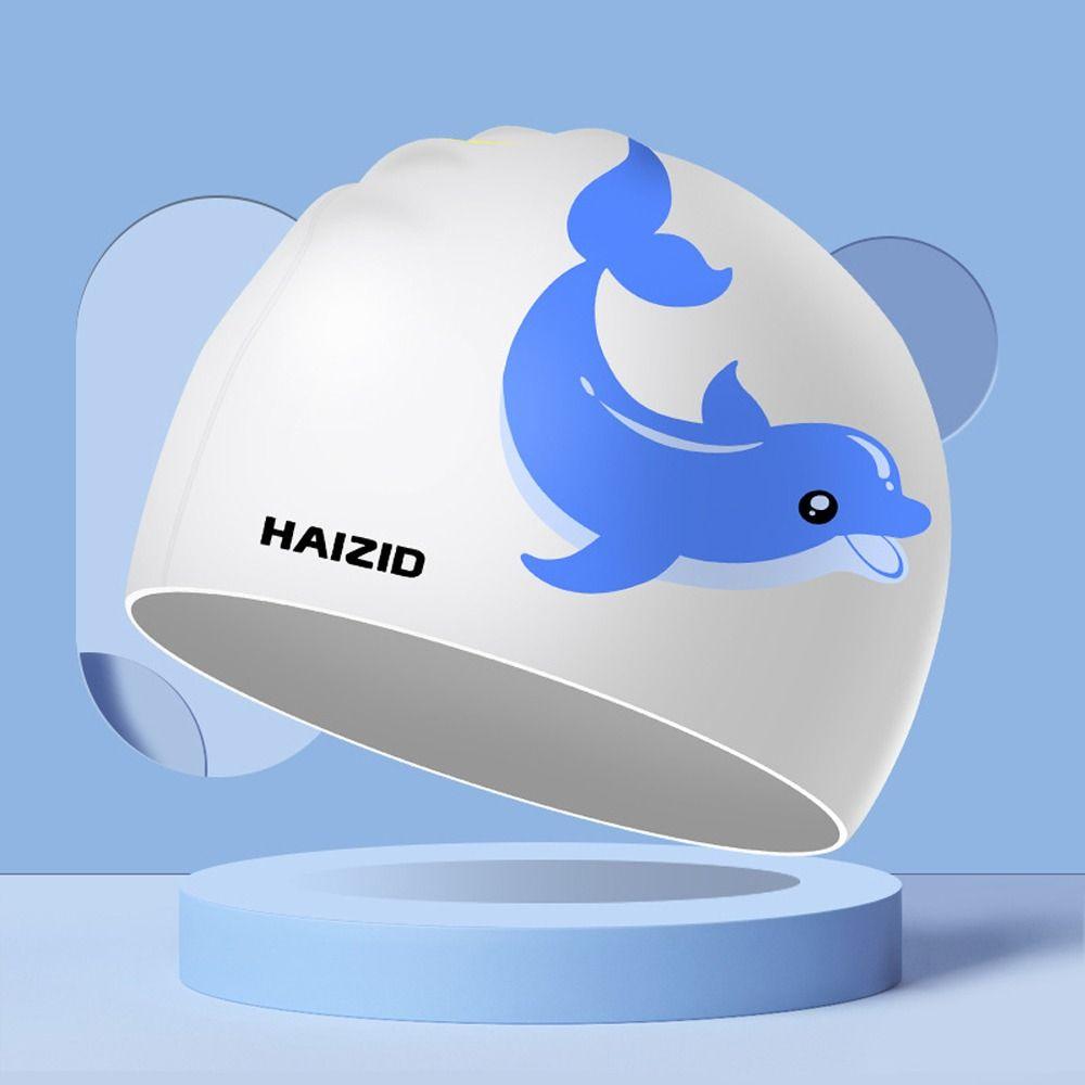 Silicone Diving Cap Waterproof Bathing Cap Photography Props Swimming Cap Swim Pool