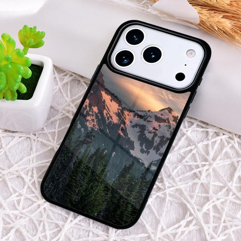 Anime Natural Landscape Phone Case for iPhone 17 Air 16 15 11 12 14 13 Pro Max Shockproof Cover