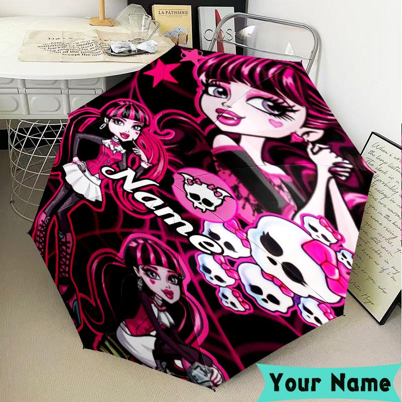 Custom Name High Party Umbrella, Foldable Umbrella Suitable for Outdoor Shopping Travel Sports, Exquisite Gift for Family