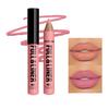 Delineador de Labios y Color Completo en 12 Tonos Mate, Fórmula Ligera para Todos los Tipos de Beige Claro Adecuado para Labios con Look Completo, Delinea y Rellena el Look de los Labios