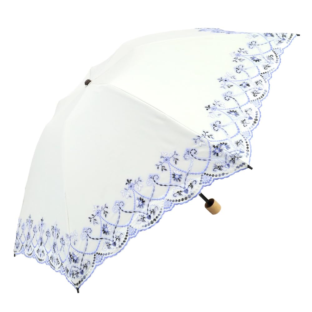 

Complete UV Folding Umbrella for Sunny and Rainy UV Heat Day Gift x [Chinoiserie Modern] Parasol, Shading, Protection, Umbrella, Days, 100% Shading,