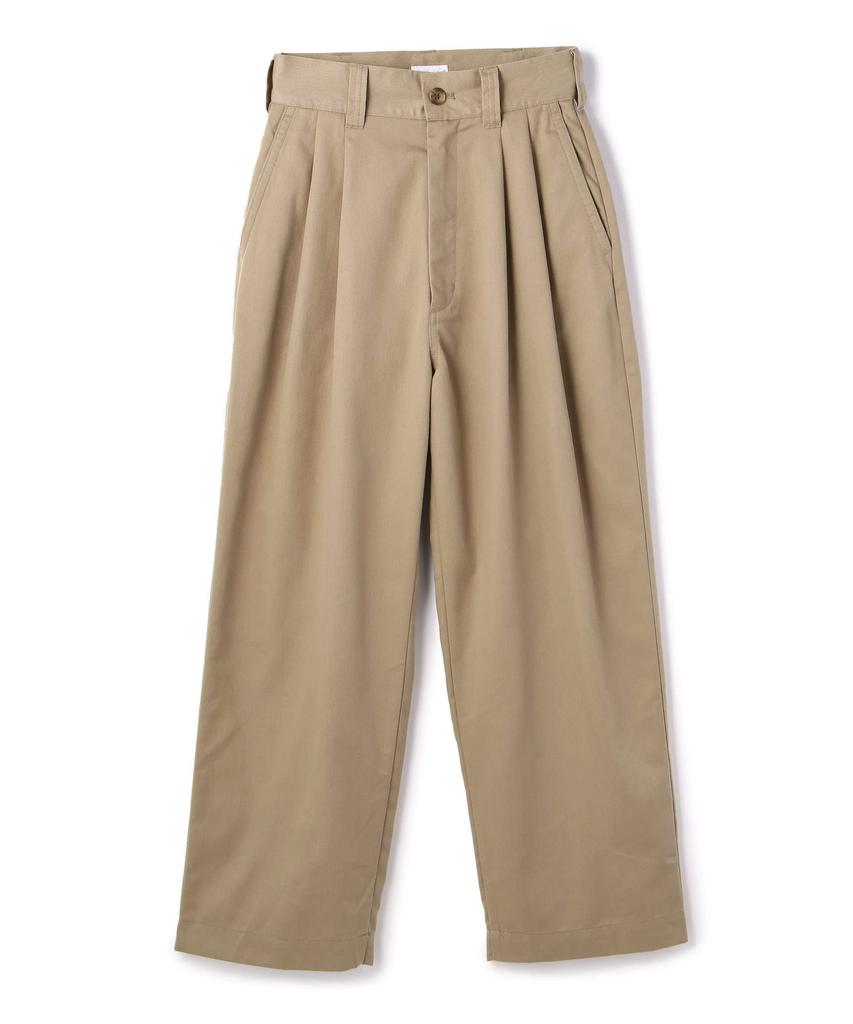 Schott Women's Boyfriend Pants, Size M, 040, Beige, 782-2910001