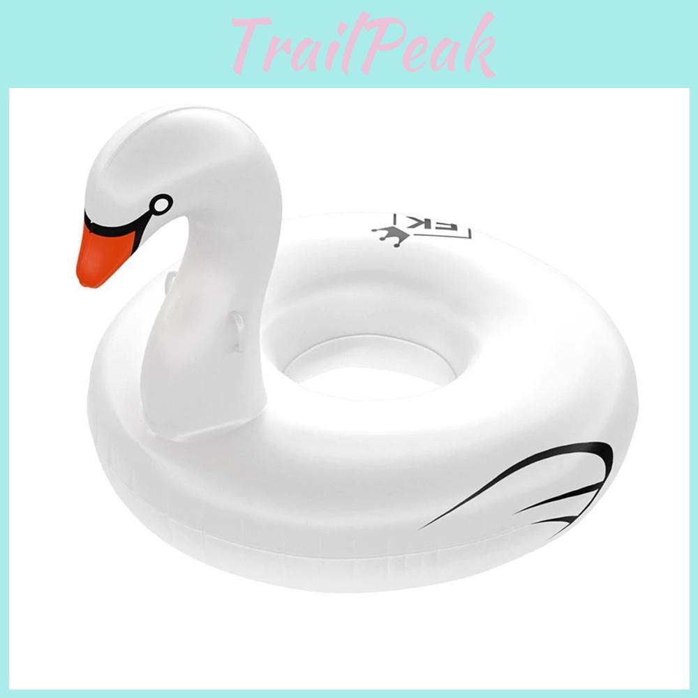 Adult Swan Inflatable Swim Ring 120cm Fashionable Water Lounger Swimming Ring Wholesale