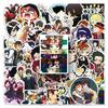 Bungo Stray Dogs Anime Graffiti Stickers: 50-Piece Waterproof Set for Phone Cases and Suitcases