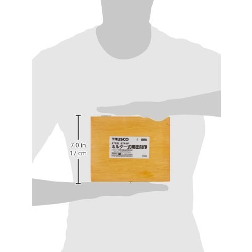 TRUSCO Holder-Type Precision Stamp, 5mm, SHK-50