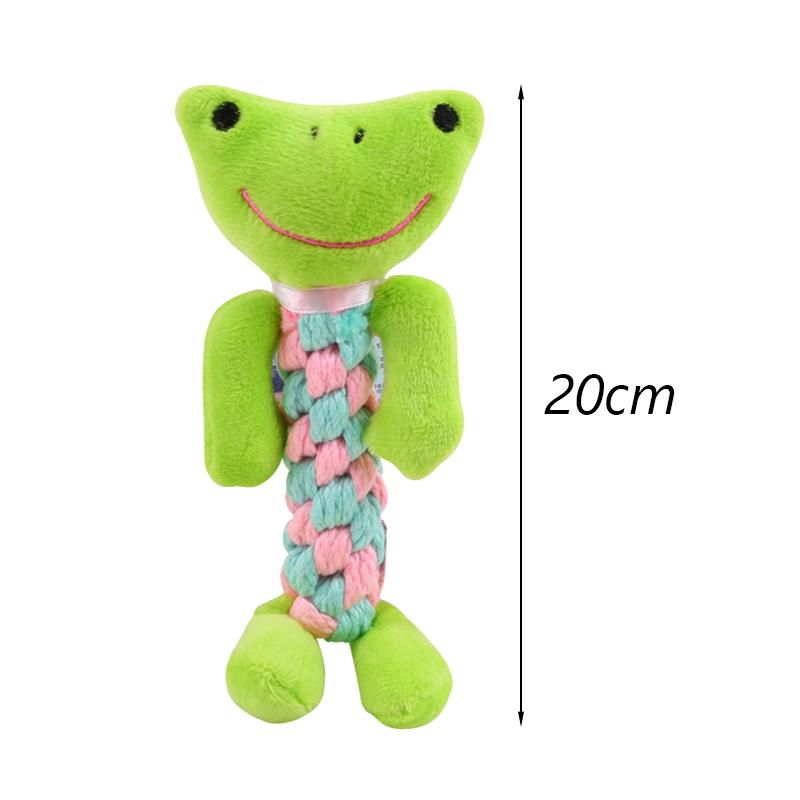Puppy Dog Chew Toys Ropes Bite-resistant Molar Stick for Small Dogs Chihuahua French Bulldog Cleaning Teeth Toy Pet Accessories