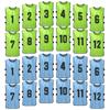 24PCS Football Pinnies Quick Drying Soccer Jerseys Youth Sports Scrimmage Basketball   Training Numbered Bibs Practice Sports Vest