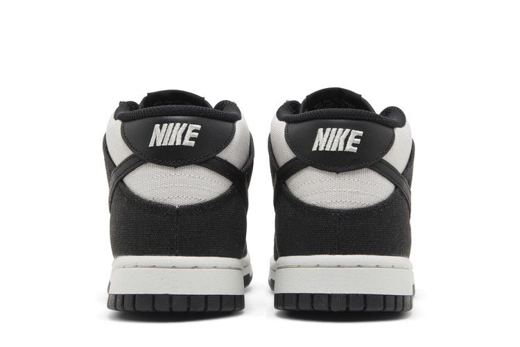 Men's Sneakers Nike Dunk Mid Canvas Panda Sail/Black/Sail/Black