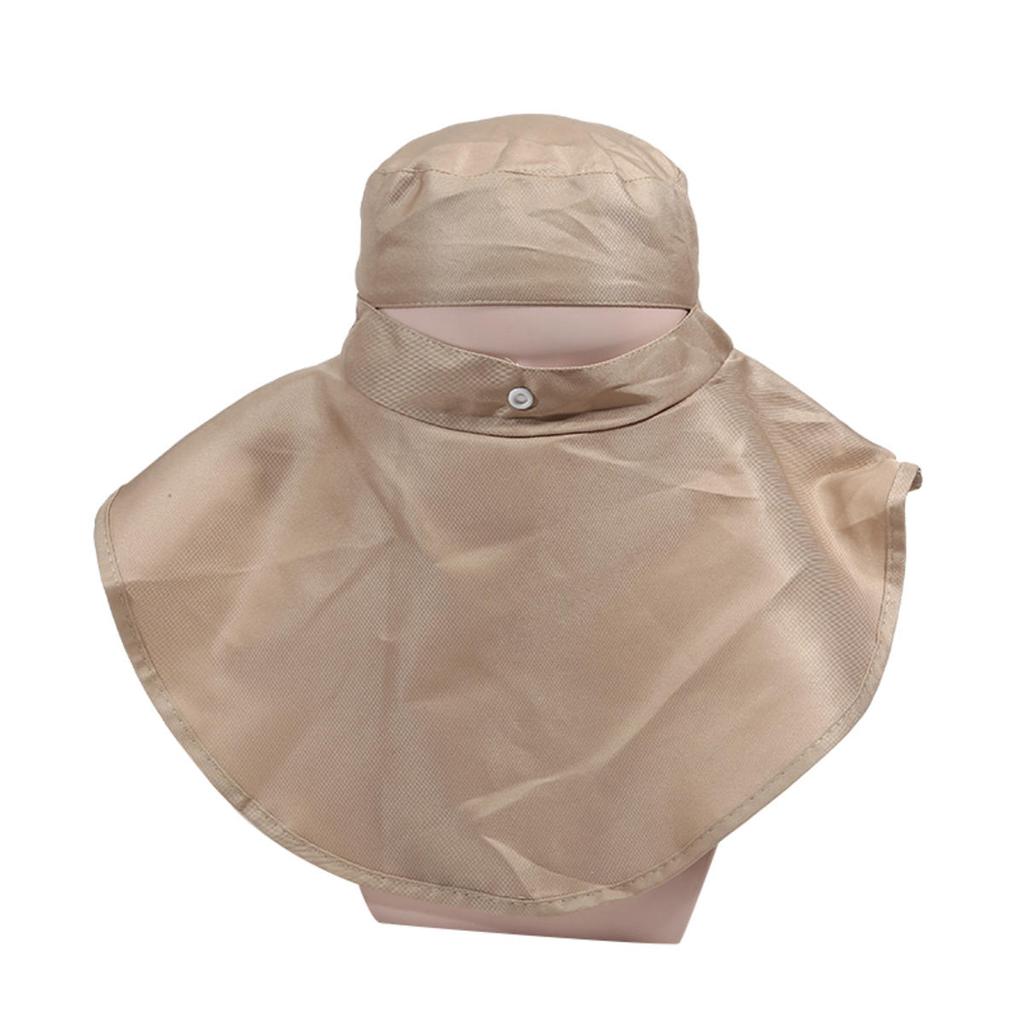 Women Summer Sun Hat Solid Color Fisherman Cap Ladies Visors High Quality Anti-UV Wide Brim Neck Protection Sunshade Hats