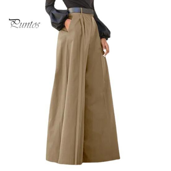 Dámské Jednobarevné Široké nohavice Kalhoty s vysokým pasem Rozšířené kalhoty Elegantní Dojíždění Neformální Dlouhé kalhoty Pracovní oděv