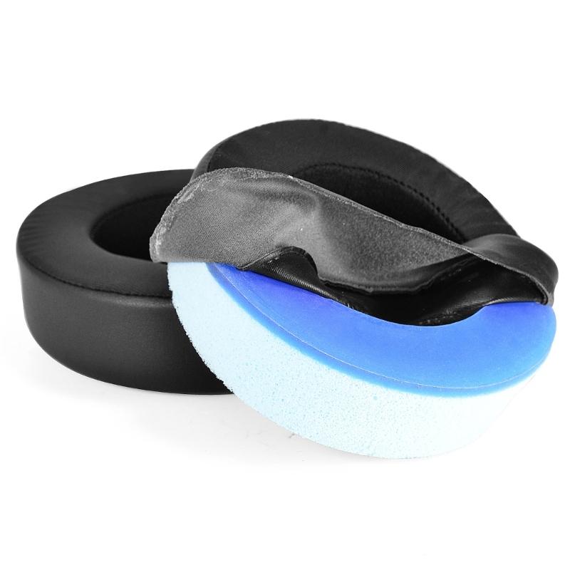 Almofadas de ouvido de gel de resfriamento de conforto aprimorado para fone de ouvido de jogos Virtuoso B Almofadas de ouvido de espessura de bloqueio de ruído
