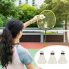 12Pcs Professional Badminton Shuttlecocks Tournament Grade Training Badminton Shuttlecocks High Speed Stable Flight Sport Accessories
