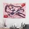 Colorful Anime Girl Tapestry Wall Hanging Blanket Tapestry Home Decor Items Wall Decorations