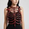 Frame Structure Hollow Skeleton Hollow Bone Costume Prop Funny Skeleton Frame  Cosplay Performance