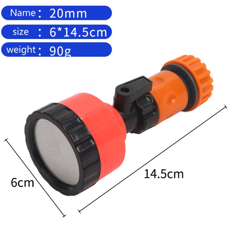 1Pc Garden Sprinkler Heads Greenhouse Sprinkler Gardening Nursery Gun Sprayer Nozzle/2000 Mesh Flower Watering Sprinkle