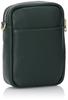 Shrunken leather vertical mini shoulder bag