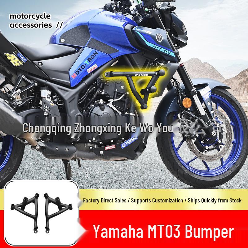 Yamaha MT03 Aluminum Alloy Spring-Head Anti-Fall Bumper Accessory