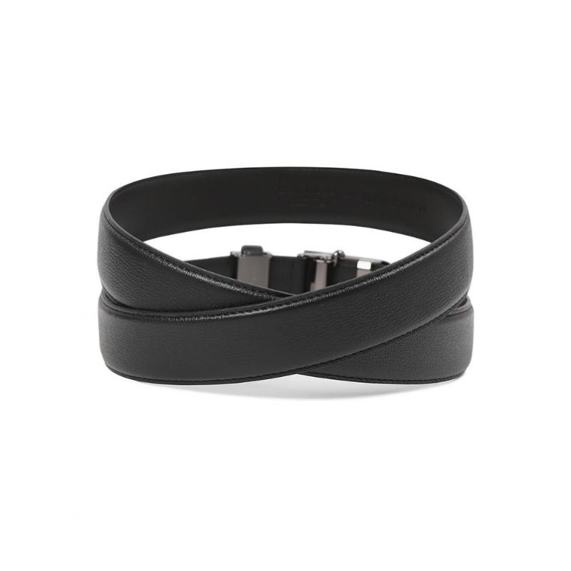 Benovero Cinto Automático Masculino Derby emboSSed Preto Cetim Bmg1acb1101k1