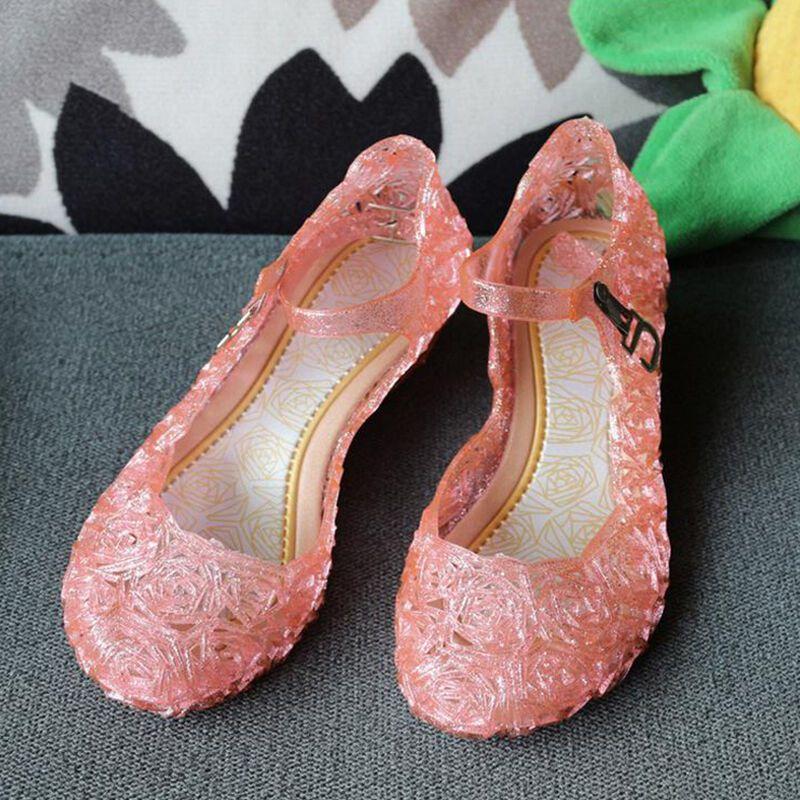 Premium Quality Summer Toddler Kids Baby Girls Wedge Sandals In Vibrant Colors